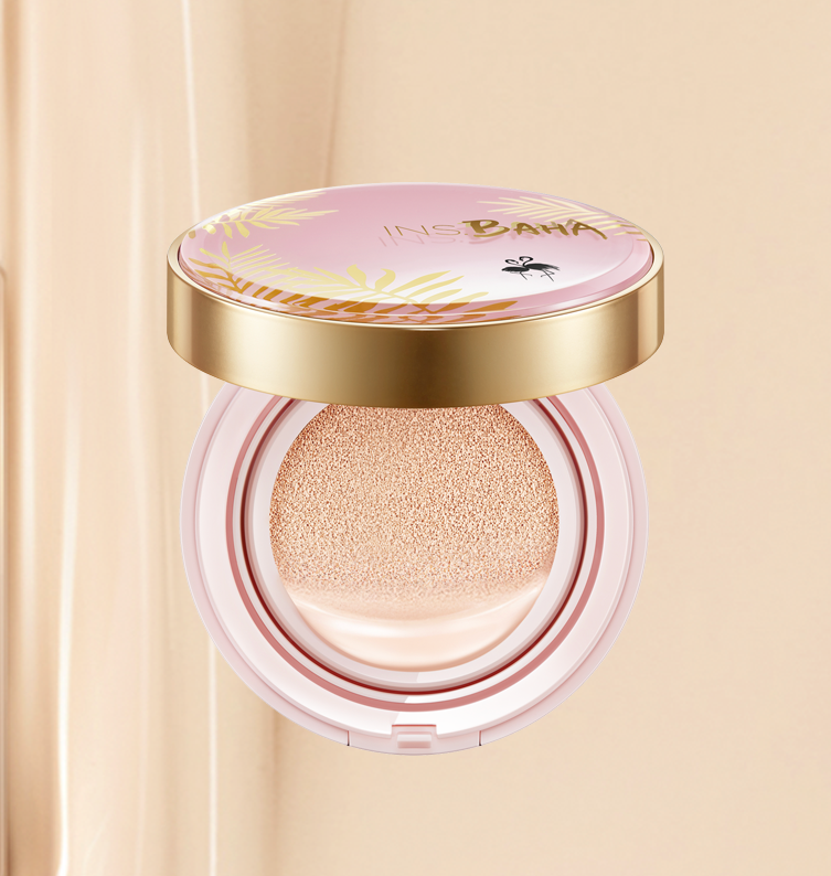 老哥网印彩巴哈光感雪肌气垫CC霜