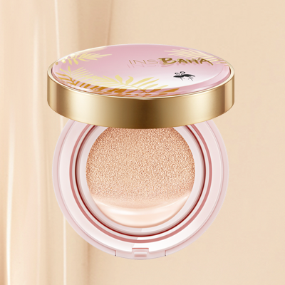 老哥网印彩巴哈光感雪肌气垫CC霜